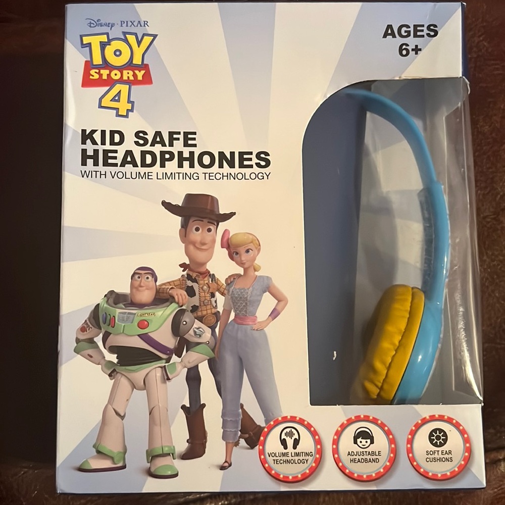 Toy story kid safe headphones